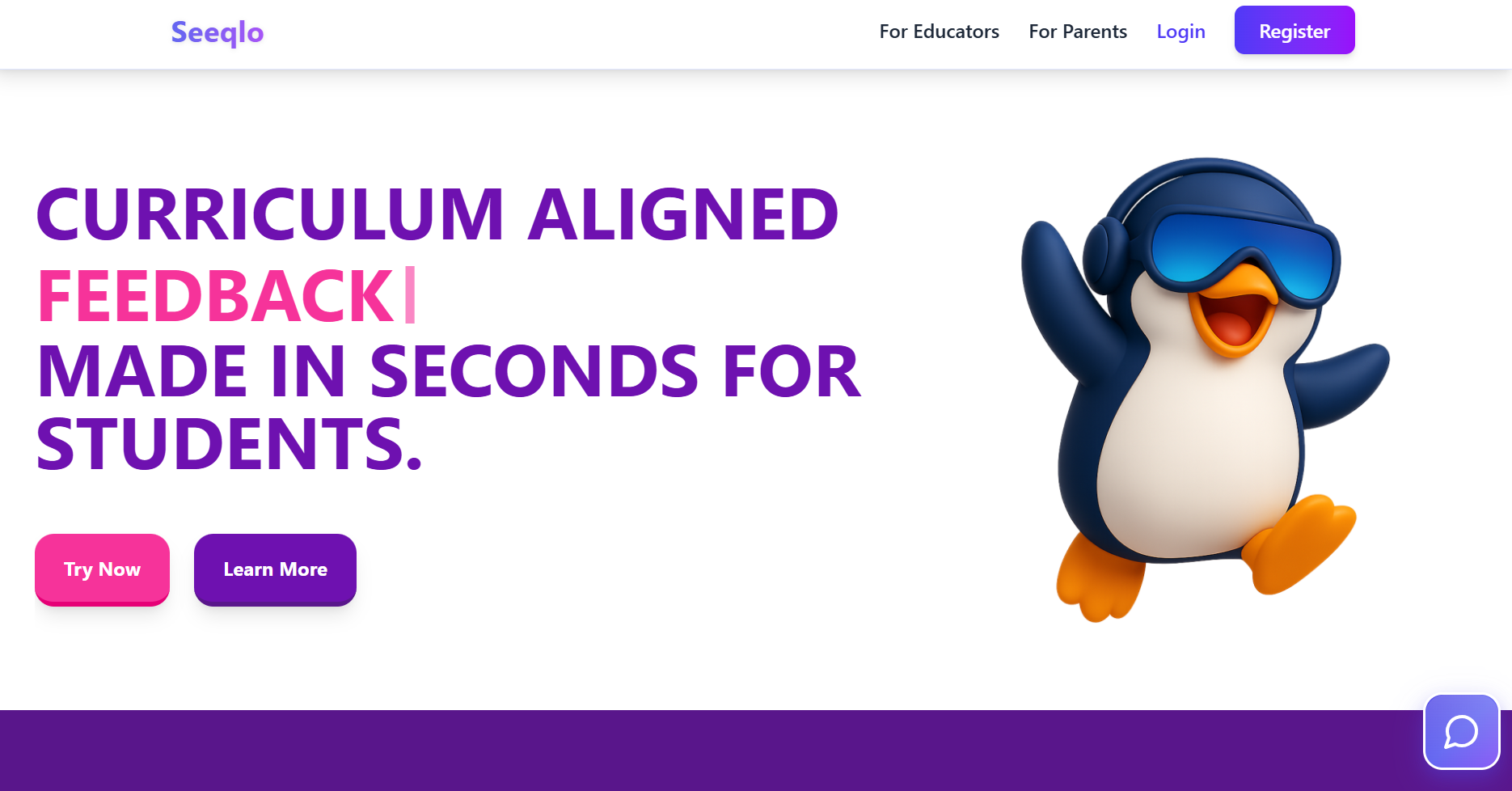 Seeqlo.com - AI-powered EdTech learning platform